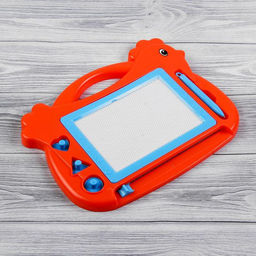 Доска магнитная «Курочка», 3 печати, чёрная крошка, цвета МИКС