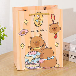 Подарочный пакет Капибара маленький - Купи слона фото 3