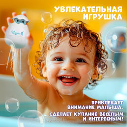 Игрушка для купания в ванной 2 в 1 ZABIAKA «Дракон в яйце», лейка, брызгалка, голубой