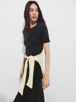 Футболка облегающего кроя из хлопка SLIM0826-39 / Zarina
