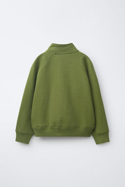 SUDADERA LISA ETIQUETA / VERDE - Zara фото 2