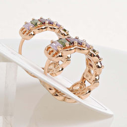 XUPING Серьги с замком кольцо арт. 18 1031 (id 278363) - Rada фото 2