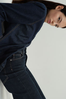 Wide High Cropped Jeans - H&m фото 5
