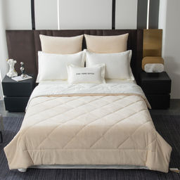 Комплект постельного белья на резинке Сатин Velvet Premium с Одеялом VPR007 180*200*25;160*200*25;140*200*25 Евро 4 Наволочки