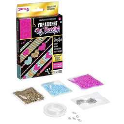 Набор для бисероплетения Украшение из бисера, сердечки