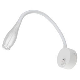 ULT-F22-3W/4000K IP20 WHITE Светильник светодиодный настенный гибкий для интерьерного освещения. 85-265В. Белый свет (4000К). Белый. TM Uniel