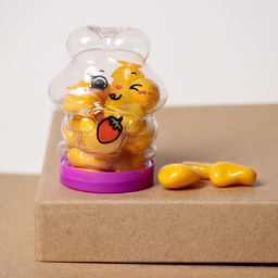 Цена за 20 шт. Основа для творчества и декора - баночка с крышкой Зайка, размер 6 ? 4 ? 4 см, цвета МИКС - Simaland фото 4