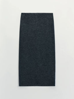 Трикотажная юбка миди / Zarina  фото 6