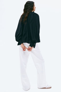 Blusa con mangas globo - H&m фото 5