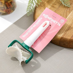 Валик для нарезки из теста KONFINETTA, 16.5?8?4 см, белый  фото 6