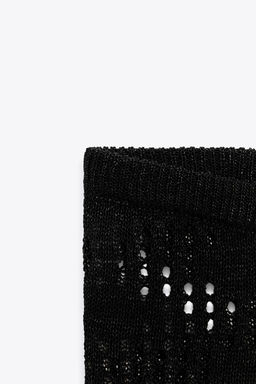 POINTELLE KNIT TROUSERS WITH SIDE DETAIL - Zara фото 8