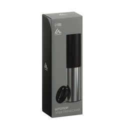 Штопор электрический Luazon LSH- 09, 10 Вт, АКБ, резак для фольги, черный - Luazon home фото 8