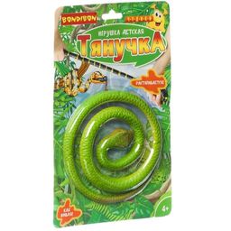 Чудики Bondibon Игрушка детская ТЯНУЧКА, змея, 74 см, BLISTER  фото 3