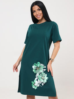 IV-CAPRIZ Антуриум - туника изумрудный