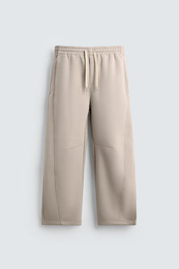 NEOPRENE-EFFECT BALLOON FIT TROUSERS - Zara фото 7