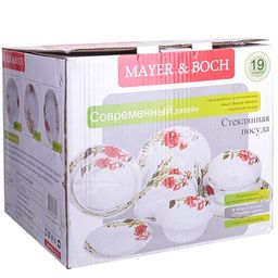 24101 Набор стеклянной посуды 19пр МВ (х1) - Mayer&boch фото 4