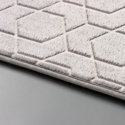 Коврик для ванной светящийся в темноте Доляна Светящиеся фигуры, 50?80 см, серый  фото 3