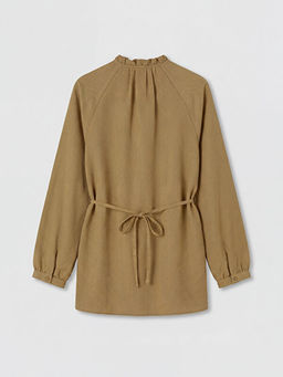 ?izgili Oversize Kad?n G?mlek Tunik