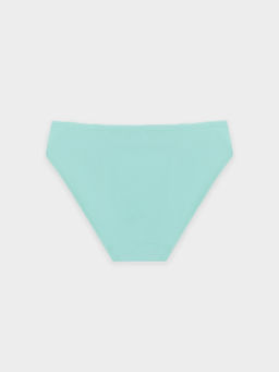 Цена за 2 штуки! Трусы для девочек голубые с надписью Lets go baby - Mark formelle фото 2