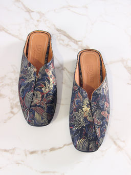 Мюли 1007.тунит205bl.Черный феникс