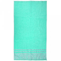 Полотенце махровое Незабудки 50х90см, гладкокрашенное, 375г/м2, светло-мятный (Россия)