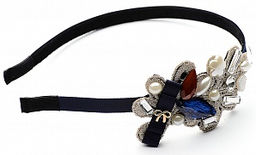 Ободок PU0324 синий