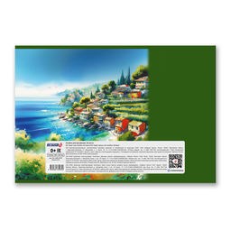 Светоч А256 Альбом для рисования 100 г/м2 A4 29.5 х 20.2 см 32 л. на скобе 5 шт. 01707 Краски лета