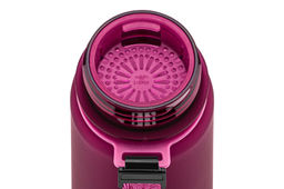 Бутылка для воды 500 мл 6,5*6,5*23 см "Style Matte" с углублениями д/пальцев, бургундия