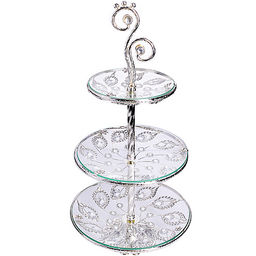 30831 Конфетница 3-х ярусная 30х30х57см MB (х6) - Mayer&boch фото 2