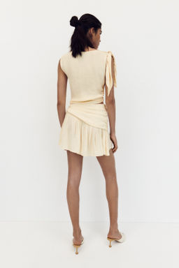 Falda acampanada con lazada - H&m фото 4