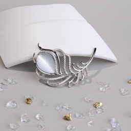 Брошь Арт. 3-0391-W