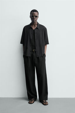 CAMISA BORDADO GEOM?TRICO / Gris
