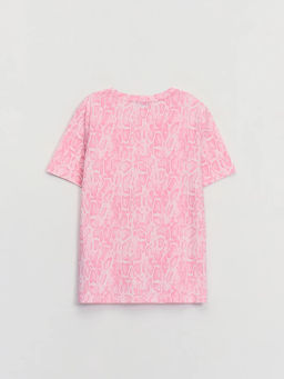 Футболка из хлопка с принтом / Zarina  фото 8