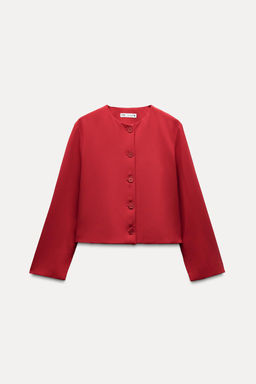 ZW COLLECTION BUTTONED JACKET - Zara фото 16