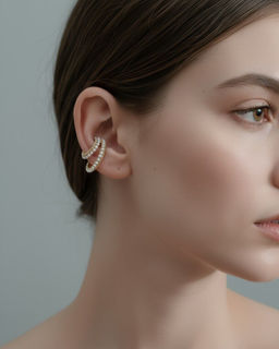 Серьги - кафф