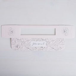 Цена за 5 шт. Коробка для макарун, кондитерская упаковка, Present 18×5.5×5.5 см