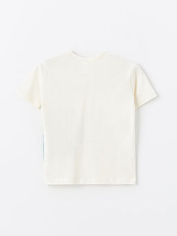 Bisiklet Yaka K?sa Kollu Bask?l? Erkek Bebek Ti??rt - Waikiki фото 3