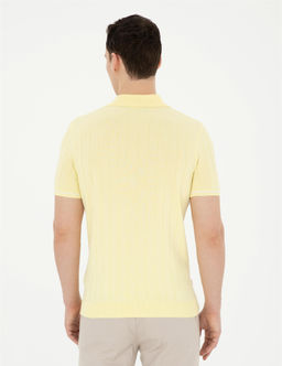Sar_ Slim Fit D__meli Polo Yaka Triko Ti__rt - Pierre cardin фото 5