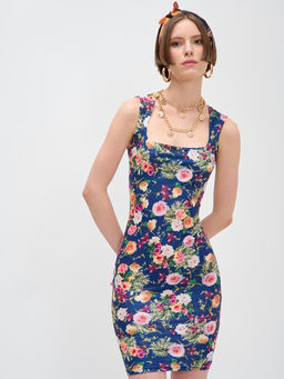 Платье с вырезом каре OD-634-2