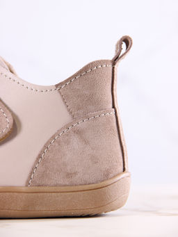 Босоногие ботинки EDART 206.NATAbr.Визон+капучино замша/шерсть