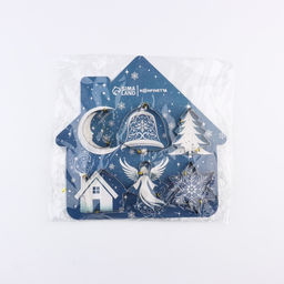 Формы для выпечки новогодние Ангелочек, 6 шт.