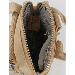 Сумка женская текстиль CF-0461, (рюкзак-change) 1отд, плечевой ремень, бежевый SALE 261280