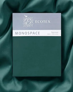 Простыня 220х240 Моноспейс темно-бирюзовый - Ecotex фото 8
