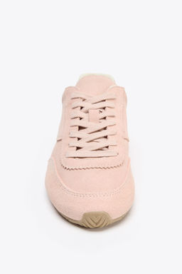 CONTRAST LEATHER TRAINERS - Zara фото 8