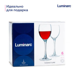 Набор бокалов для вина СИГНАТЮР (ЭТАЛОН) 6шт 350мл - Luminarc фото 11