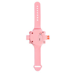 Часы-проектор «Милашки», световые эффекты, 24 картинки, цвет розовый