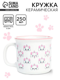 Кружка керамическая «Кошечка Мари», Коты аристократы, 250 мл