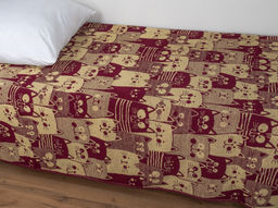 Плед 3с109.411ж1 Мир котов(кр.дерево2) 208х150 см