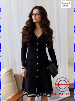 Платье трикотажное женское - Bruno фото 3