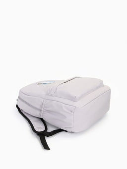 Рюкзак школьный на молнии, с карманами, с принтом, размер 30?12?43 см, розовый